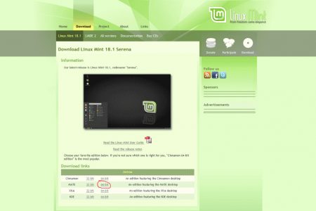 لینوکس mint 18.1 با نام ” Serena” منتشر شد